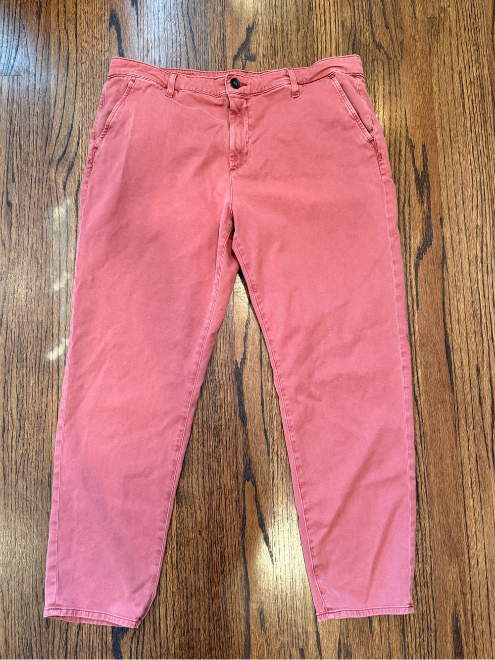 AG Adriano Goldschmied The Caden Tailored Trouser Chino Pants Size 32 Pink